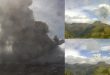 Reportan caída de cenizas en Manizales por inestabilidad del volcán Nevado del Ruiz